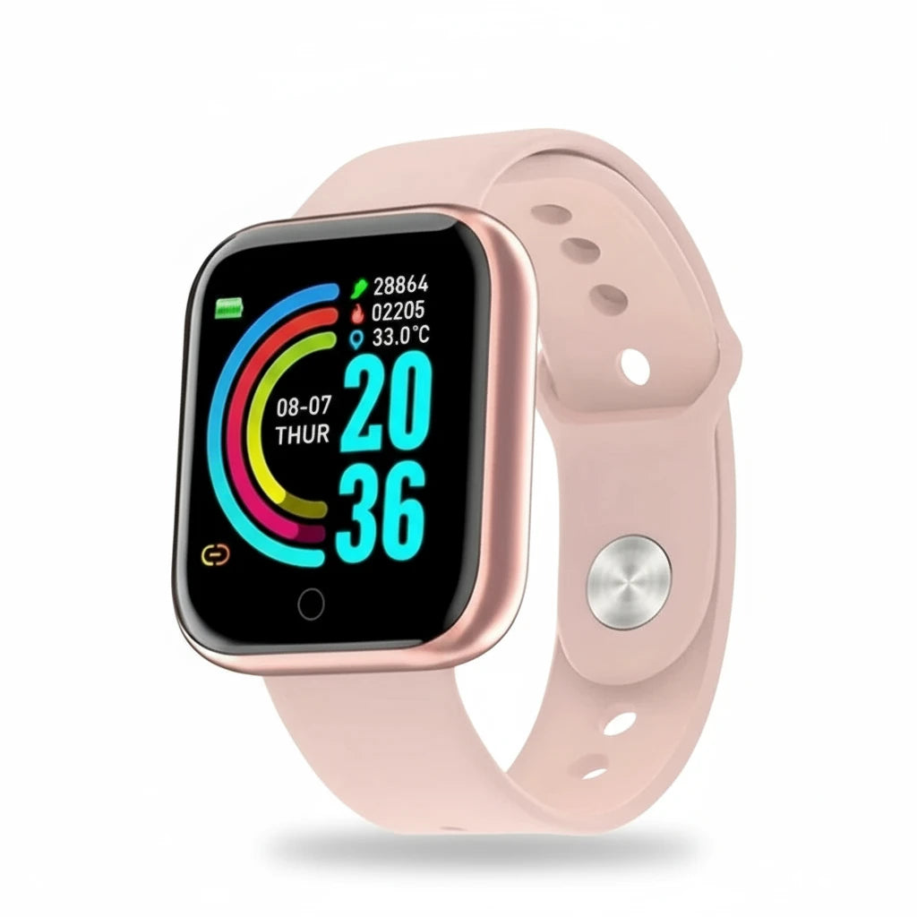 Smartwatch For Women Men Watches Heart Rate Monitor Electronic Fitness Smart Watch Calories Music Player 116Plus Y68 Bracelet