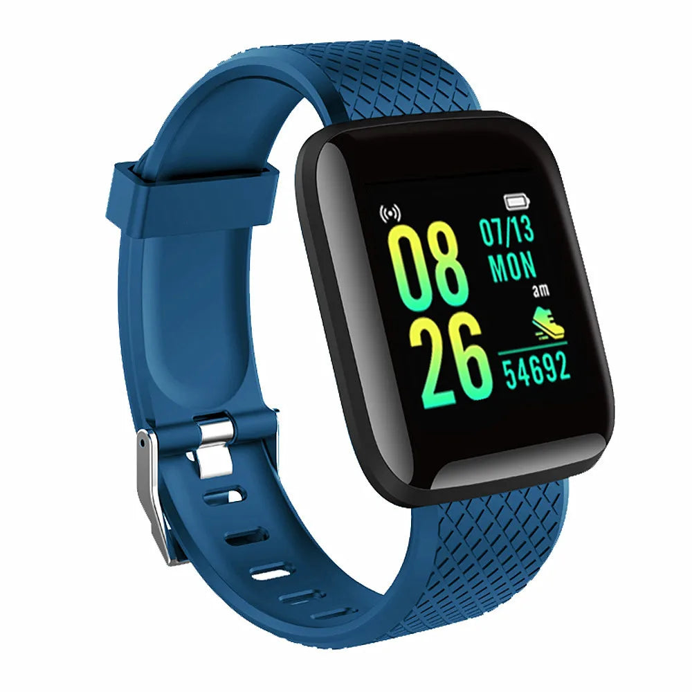 Smartwatch For Women Men Watches Heart Rate Monitor Electronic Fitness Smart Watch Calories Music Player 116Plus Y68 Bracelet