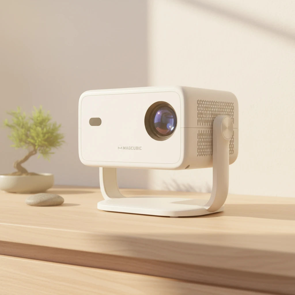 Magcubic Native 1080P 650ANSI 4K Android11 L018 Projector With Auto Keystone Correction Focus Wifi6 BT5.2 Portable Movie Outdoor