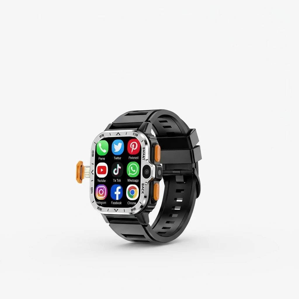 Valdus PGD Android Smart Watch Men GPS 16G/64G ROM Storage HD Dual Camera NFC 2G 4G SIM Card WIFI Wireless Fast Internet Access