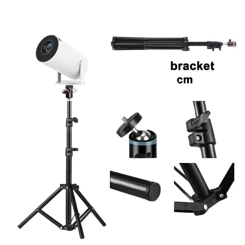 DITONG 110cm Universal Portable Bracket for magcubic HY300 pro Projector Tripod Stand Mount for magcubic HY320mini projector